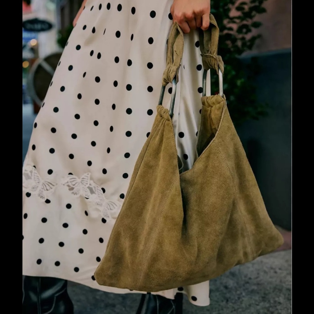 Free People Tan Shoulder Bag